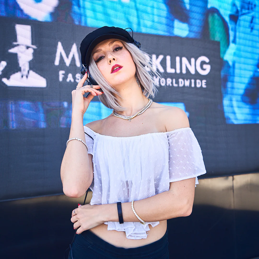 5mm Round Tennis Necklace in Yellow Gold - Image 5