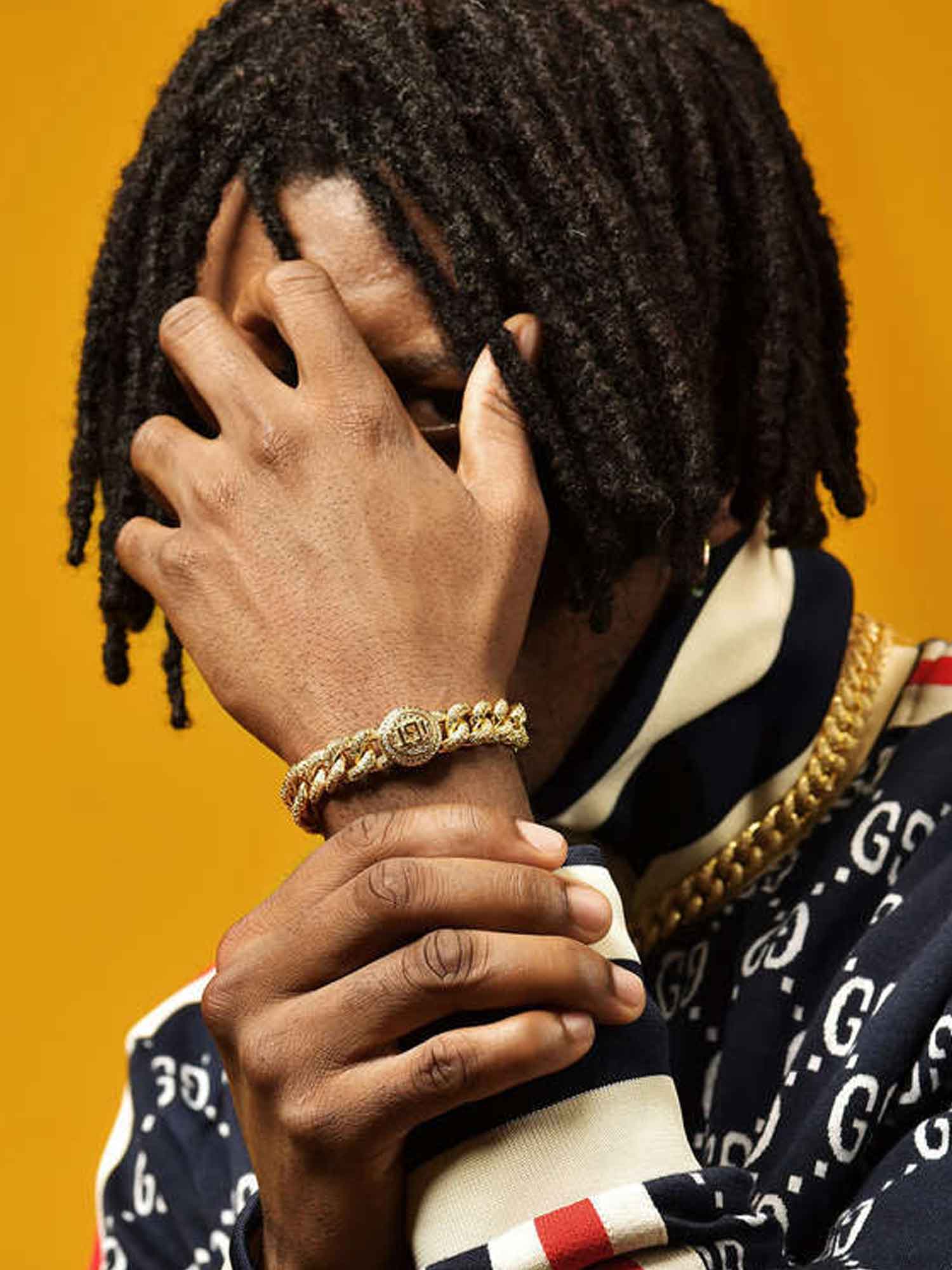 12mm Cuban Link Bracelet in Yellow Gold - Image 7