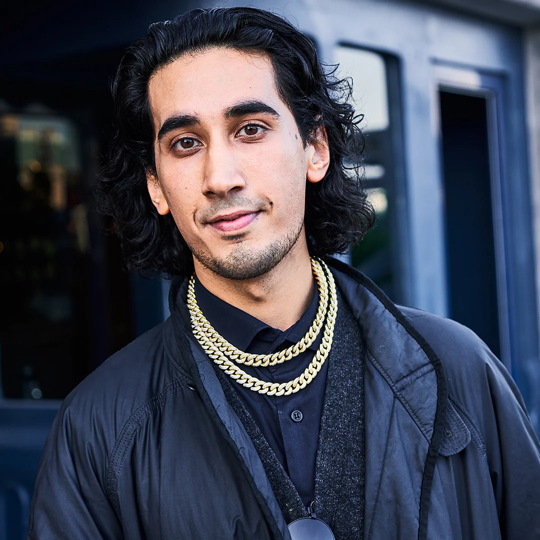 12mm Cuban Link Choker in Yellow Gold - Image 6