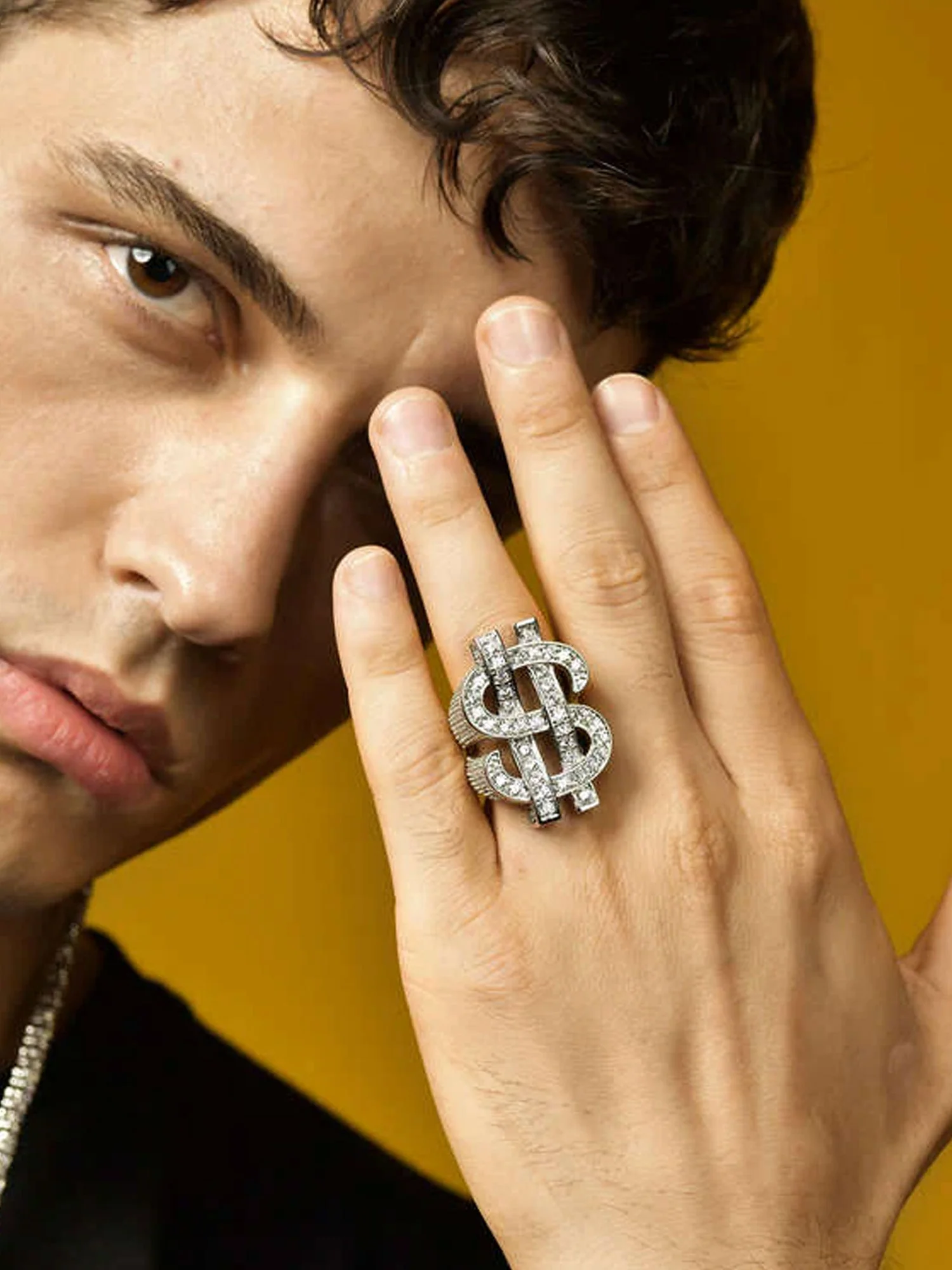 Iced Dollar Ring - Image 4